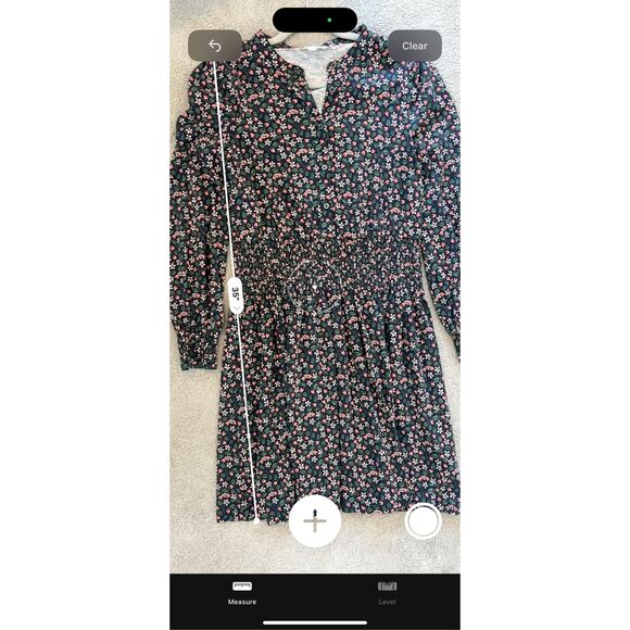 NWOT BODEN Smocked Jersey Shirt Dress, $128 Sz 8 E18 - Picture 11 of 12